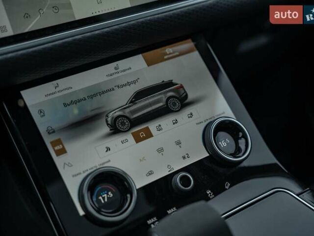 Чорний Ленд Ровер Рендж Ровер Велар, об'ємом двигуна 2 л та пробігом 44 тис. км за 57500 $, фото 29 на Automoto.ua