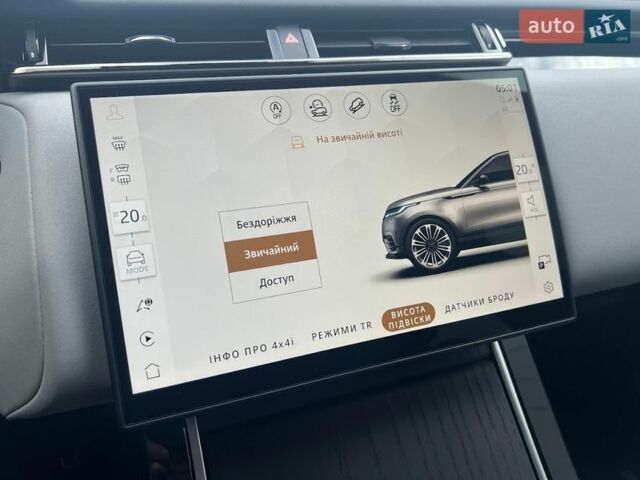 Черный Ленд Ровер Рендж Ровер Велар, объемом двигателя 3 л и пробегом 4 тыс. км за 90160 $, фото 20 на Automoto.ua