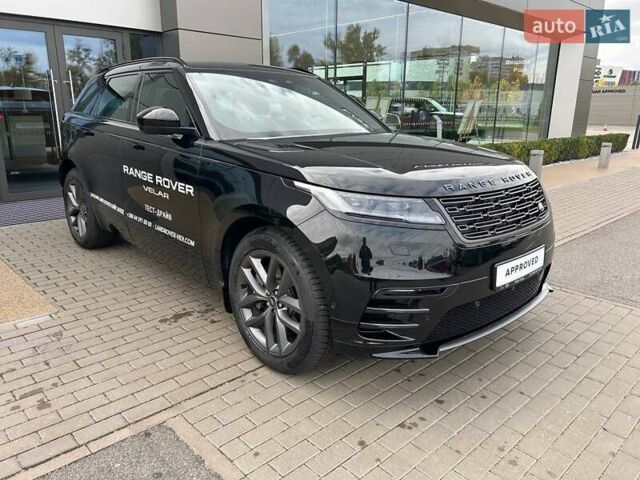 Ленд Ровер Рендж Ровер Велар 2025 в Киеве на Automoto.ua Черный Ленд Ровер Рендж Ровер Велар, объемом двигателя 3 л и пробегом 2 тыс. км за 91643 $, фото 4 на Automoto.ua
