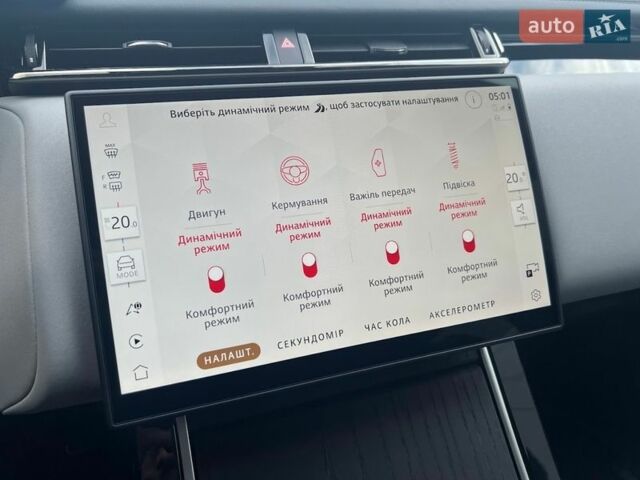 Черный Ленд Ровер Рендж Ровер Велар, объемом двигателя 3 л и пробегом 4 тыс. км за 90160 $, фото 21 на Automoto.ua