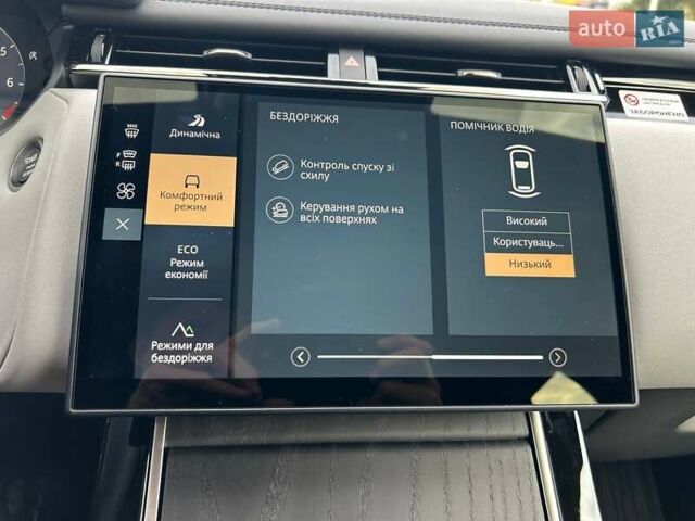 Ленд Ровер Рендж Ровер Велар 2025 в Киеве на Automoto.ua Черный Ленд Ровер Рендж Ровер Велар, объемом двигателя 3 л и пробегом 2 тыс. км за 91643 $, фото 23 на Automoto.ua