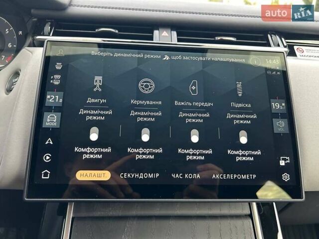 Ленд Ровер Рендж Ровер Велар 2025 в Киеве на Automoto.ua Черный Ленд Ровер Рендж Ровер Велар, объемом двигателя 3 л и пробегом 2 тыс. км за 91643 $, фото 21 на Automoto.ua