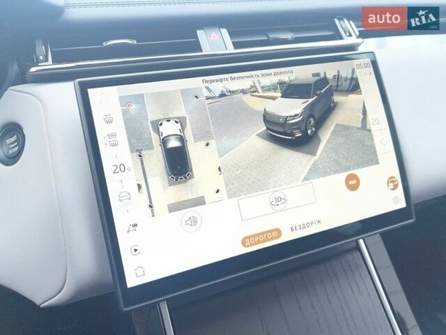 Черный Ленд Ровер Рендж Ровер Велар, объемом двигателя 3 л и пробегом 4 тыс. км за 90160 $, фото 19 на Automoto.ua