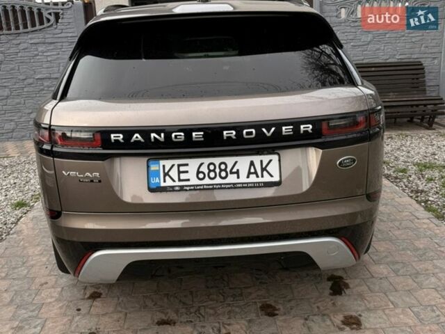 Коричневий Ленд Ровер Рендж Ровер Велар, об'ємом двигуна 3 л та пробігом 64 тис. км за 48000 $, фото 6 на Automoto.ua