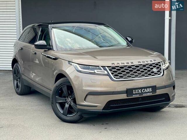 Коричневый Ленд Ровер Рендж Ровер Велар, объемом двигателя 2 л и пробегом 120 тыс. км за 42900 $, фото 1 на Automoto.ua