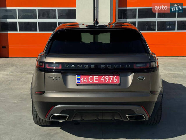 Коричневый Ленд Ровер Рендж Ровер Велар, объемом двигателя 3 л и пробегом 84 тыс. км за 39900 $, фото 5 на Automoto.ua