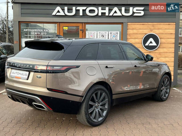 Коричневий Ленд Ровер Рендж Ровер Велар, об'ємом двигуна 3 л та пробігом 87 тис. км за 39900 $, фото 5 на Automoto.ua