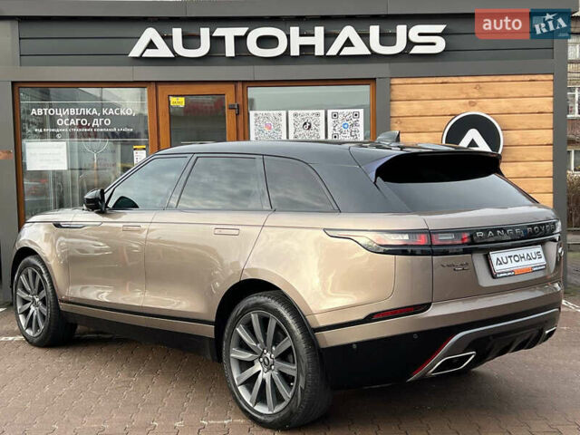 Коричневий Ленд Ровер Рендж Ровер Велар, об'ємом двигуна 3 л та пробігом 87 тис. км за 39900 $, фото 7 на Automoto.ua