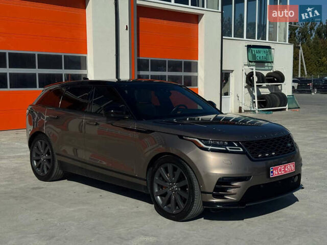 Коричневый Ленд Ровер Рендж Ровер Велар, объемом двигателя 3 л и пробегом 84 тыс. км за 39900 $, фото 4 на Automoto.ua