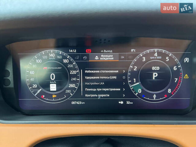 Коричневий Ленд Ровер Рендж Ровер Велар, об'ємом двигуна 3 л та пробігом 87 тис. км за 39900 $, фото 14 на Automoto.ua