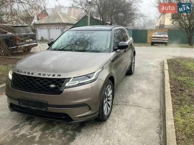 Коричневый Ленд Ровер Рендж Ровер Велар, объемом двигателя 2 л и пробегом 60 тыс. км за 42000 $, фото 2 на Automoto.ua