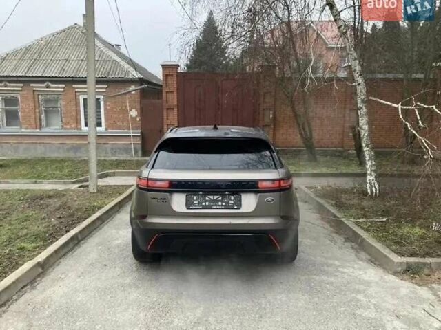 Коричневый Ленд Ровер Рендж Ровер Велар, объемом двигателя 2 л и пробегом 60 тыс. км за 42000 $, фото 3 на Automoto.ua