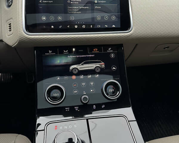 Коричневый Ленд Ровер Рендж Ровер Велар, объемом двигателя 2 л и пробегом 70 тыс. км за 40000 $, фото 10 на Automoto.ua