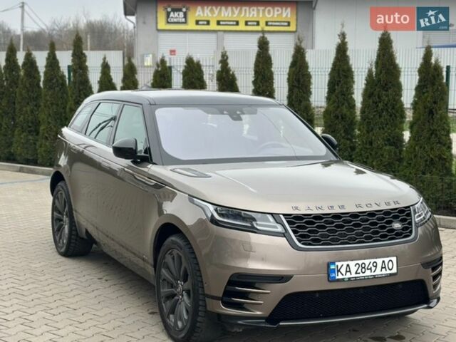 Коричневый Ленд Ровер Рендж Ровер Велар, объемом двигателя 2 л и пробегом 124 тыс. км за 39999 $, фото 2 на Automoto.ua