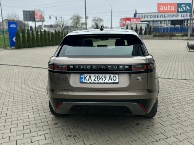Коричневый Ленд Ровер Рендж Ровер Велар, объемом двигателя 2 л и пробегом 124 тыс. км за 39999 $, фото 11 на Automoto.ua