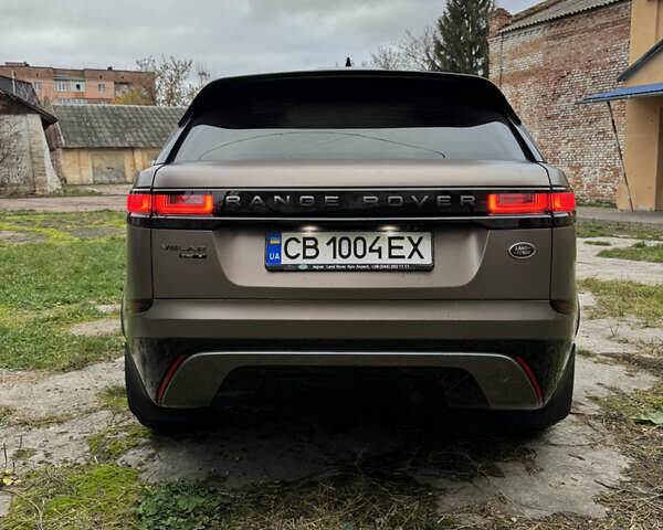 Коричневый Ленд Ровер Рендж Ровер Велар, объемом двигателя 2 л и пробегом 70 тыс. км за 40000 $, фото 5 на Automoto.ua