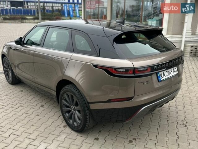 Коричневый Ленд Ровер Рендж Ровер Велар, объемом двигателя 2 л и пробегом 124 тыс. км за 39999 $, фото 12 на Automoto.ua