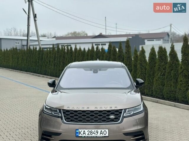 Коричневый Ленд Ровер Рендж Ровер Велар, объемом двигателя 2 л и пробегом 124 тыс. км за 39999 $, фото 3 на Automoto.ua