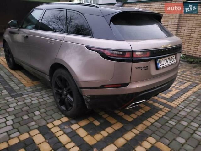 Коричневый Ленд Ровер Рендж Ровер Велар, объемом двигателя 3 л и пробегом 110 тыс. км за 59000 $, фото 5 на Automoto.ua
