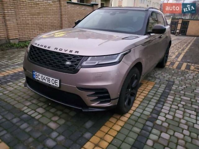 Коричневый Ленд Ровер Рендж Ровер Велар, объемом двигателя 3 л и пробегом 110 тыс. км за 59000 $, фото 1 на Automoto.ua