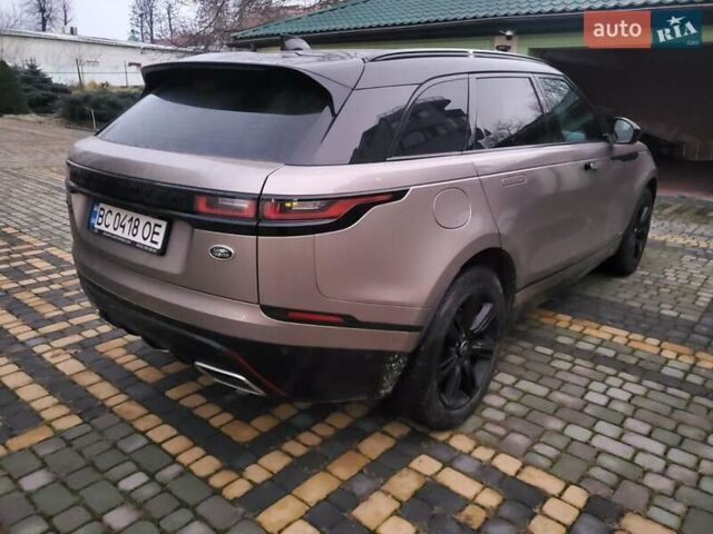 Коричневый Ленд Ровер Рендж Ровер Велар, объемом двигателя 3 л и пробегом 110 тыс. км за 59000 $, фото 3 на Automoto.ua
