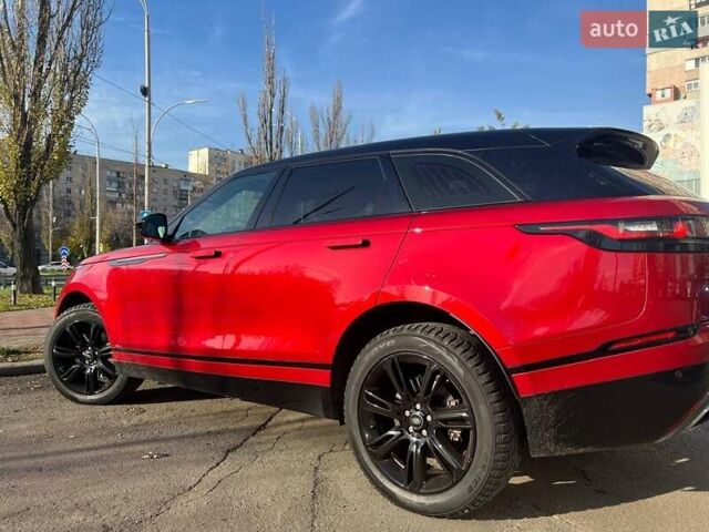 Червоний Ленд Ровер Рендж Ровер Велар, об'ємом двигуна 2 л та пробігом 36 тис. км за 55555 $, фото 3 на Automoto.ua