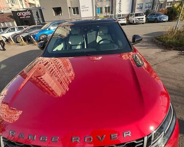 Червоний Ленд Ровер Рендж Ровер Велар, об'ємом двигуна 2 л та пробігом 36 тис. км за 55555 $, фото 5 на Automoto.ua