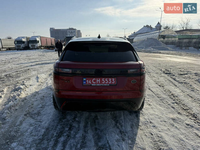 Червоний Ленд Ровер Рендж Ровер Велар, об'ємом двигуна 2 л та пробігом 220 тис. км за 22500 $, фото 7 на Automoto.ua