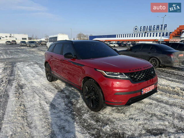 Червоний Ленд Ровер Рендж Ровер Велар, об'ємом двигуна 2 л та пробігом 220 тис. км за 22500 $, фото 4 на Automoto.ua