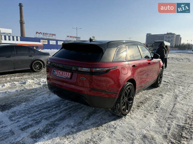 Червоний Ленд Ровер Рендж Ровер Велар, об'ємом двигуна 2 л та пробігом 220 тис. км за 22500 $, фото 6 на Automoto.ua