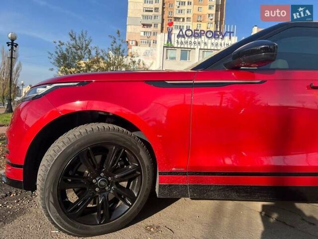 Червоний Ленд Ровер Рендж Ровер Велар, об'ємом двигуна 2 л та пробігом 36 тис. км за 55555 $, фото 4 на Automoto.ua
