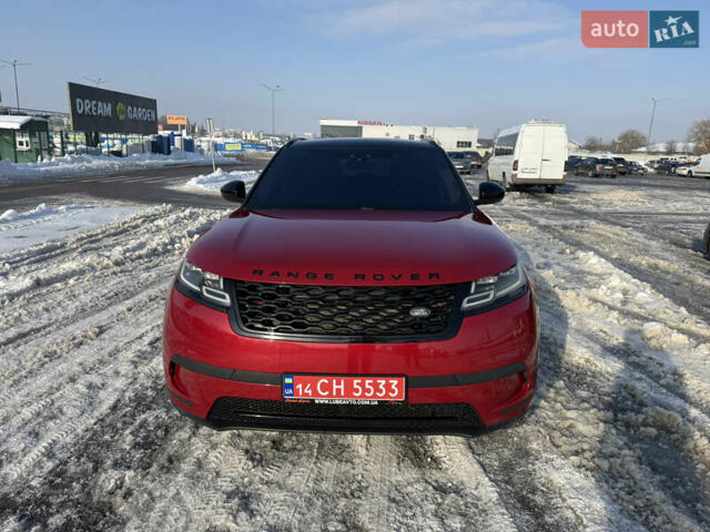 Червоний Ленд Ровер Рендж Ровер Велар, об'ємом двигуна 2 л та пробігом 220 тис. км за 22500 $, фото 3 на Automoto.ua
