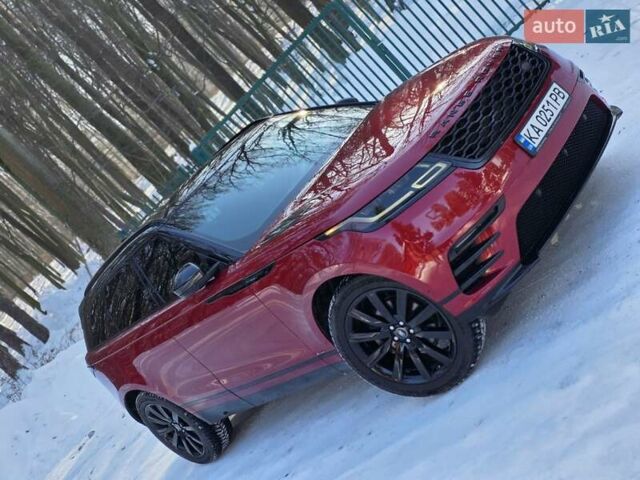 Червоний Ленд Ровер Рендж Ровер Велар, об'ємом двигуна 2 л та пробігом 87 тис. км за 35700 $, фото 17 на Automoto.ua