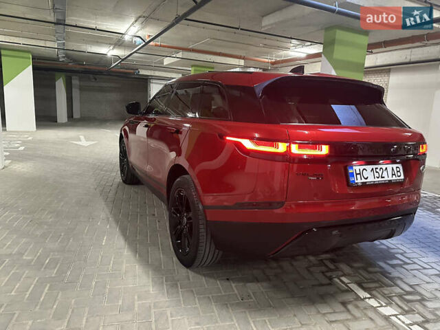 Червоний Ленд Ровер Рендж Ровер Велар, об'ємом двигуна 2 л та пробігом 100 тис. км за 31700 $, фото 21 на Automoto.ua