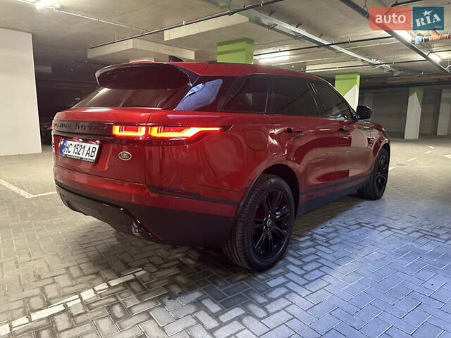 Червоний Ленд Ровер Рендж Ровер Велар, об'ємом двигуна 2 л та пробігом 100 тис. км за 31700 $, фото 23 на Automoto.ua