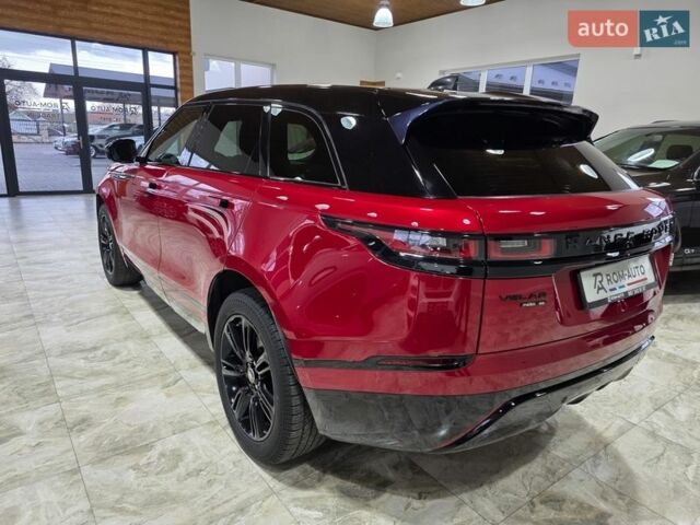 Червоний Ленд Ровер Рендж Ровер Велар, об'ємом двигуна 2 л та пробігом 176 тис. км за 32500 $, фото 9 на Automoto.ua