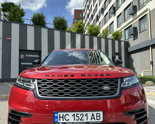 Червоний Ленд Ровер Рендж Ровер Велар, об'ємом двигуна 2 л та пробігом 100 тис. км за 31700 $, фото 5 на Automoto.ua