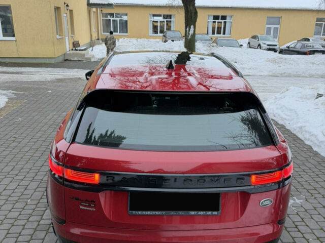 Красный Ленд Ровер Рендж Ровер Велар, объемом двигателя 2 л и пробегом 65 тыс. км за 36000 $, фото 2 на Automoto.ua