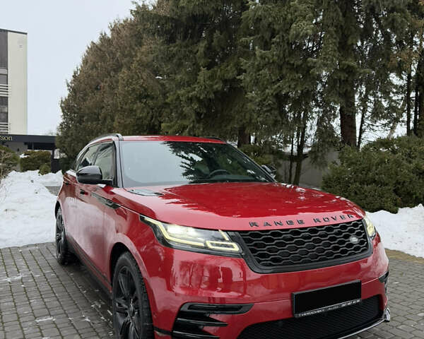 Красный Ленд Ровер Рендж Ровер Велар, объемом двигателя 2 л и пробегом 65 тыс. км за 47000 $, фото 9 на Automoto.ua