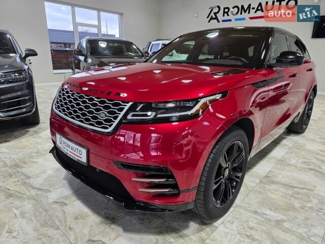 Червоний Ленд Ровер Рендж Ровер Велар, об'ємом двигуна 2 л та пробігом 176 тис. км за 32500 $, фото 3 на Automoto.ua