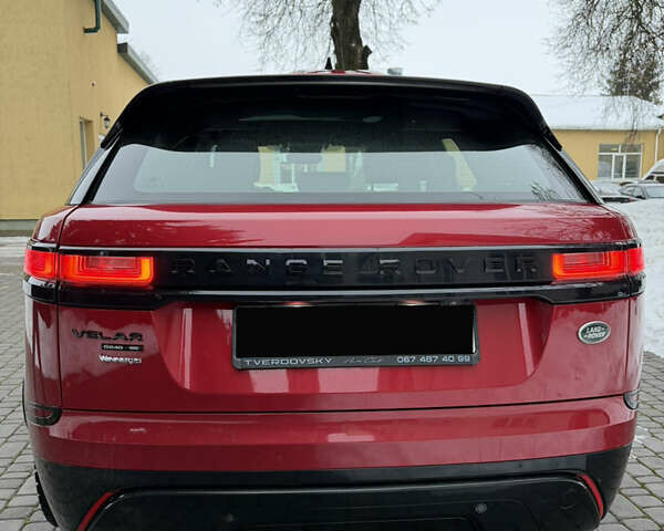 Красный Ленд Ровер Рендж Ровер Велар, объемом двигателя 2 л и пробегом 65 тыс. км за 47000 $, фото 36 на Automoto.ua