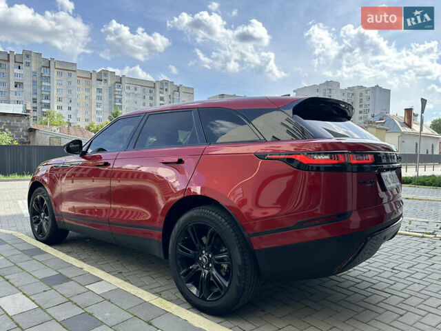 Червоний Ленд Ровер Рендж Ровер Велар, об'ємом двигуна 2 л та пробігом 100 тис. км за 31700 $, фото 7 на Automoto.ua