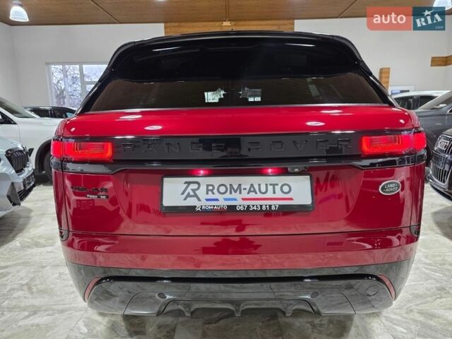 Червоний Ленд Ровер Рендж Ровер Велар, об'ємом двигуна 2 л та пробігом 176 тис. км за 32500 $, фото 39 на Automoto.ua