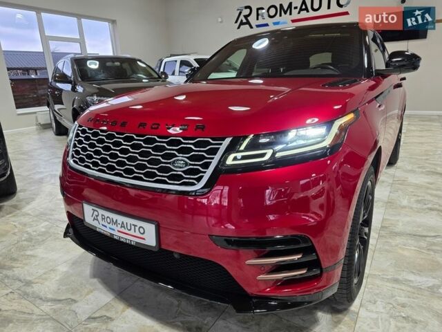 Червоний Ленд Ровер Рендж Ровер Велар, об'ємом двигуна 2 л та пробігом 176 тис. км за 32500 $, фото 2 на Automoto.ua