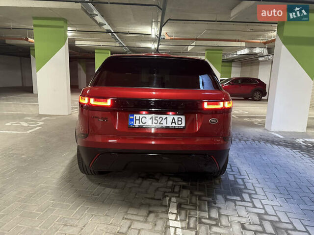 Червоний Ленд Ровер Рендж Ровер Велар, об'ємом двигуна 2 л та пробігом 100 тис. км за 31700 $, фото 22 на Automoto.ua