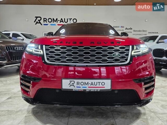 Червоний Ленд Ровер Рендж Ровер Велар, об'ємом двигуна 2 л та пробігом 176 тис. км за 32500 $, фото 22 на Automoto.ua