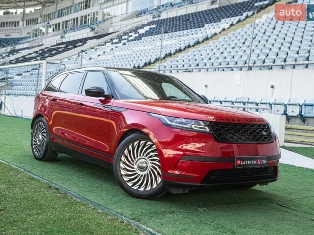 Червоний Ленд Ровер Рендж Ровер Велар, об'ємом двигуна 2 л та пробігом 82 тис. км за 38900 $, фото 10 на Automoto.ua