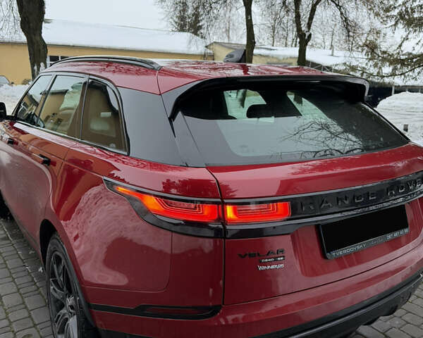 Красный Ленд Ровер Рендж Ровер Велар, объемом двигателя 2 л и пробегом 65 тыс. км за 47000 $, фото 12 на Automoto.ua