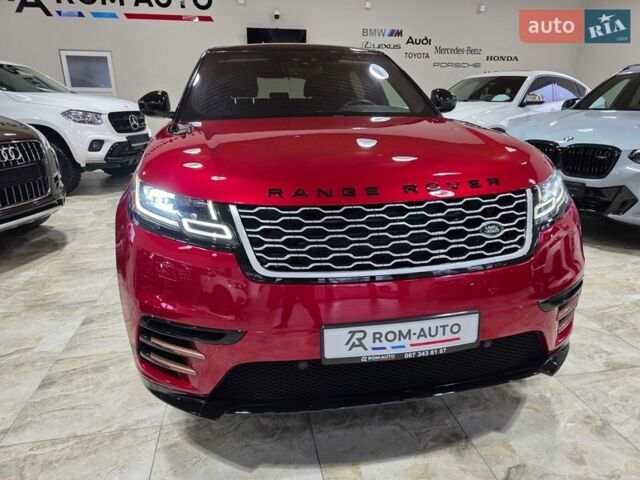 Червоний Ленд Ровер Рендж Ровер Велар, об'ємом двигуна 2 л та пробігом 176 тис. км за 32500 $, фото 31 на Automoto.ua