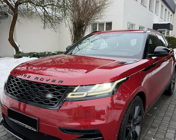 Красный Ленд Ровер Рендж Ровер Велар, объемом двигателя 2 л и пробегом 65 тыс. км за 47000 $, фото 11 на Automoto.ua